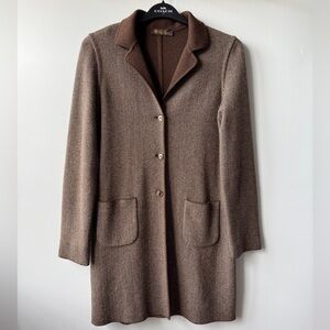 Loro Piana 100% Cashmere Reversible Double-Face Coat IT 44 (US 8)